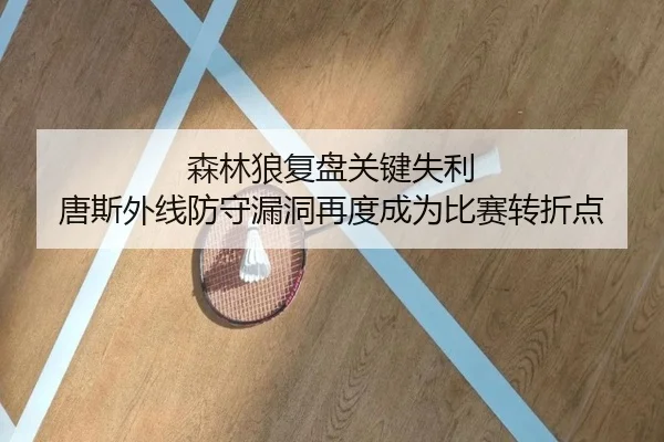 森林狼复盘关键失利 唐斯外线防守漏洞再度成为比赛转折点